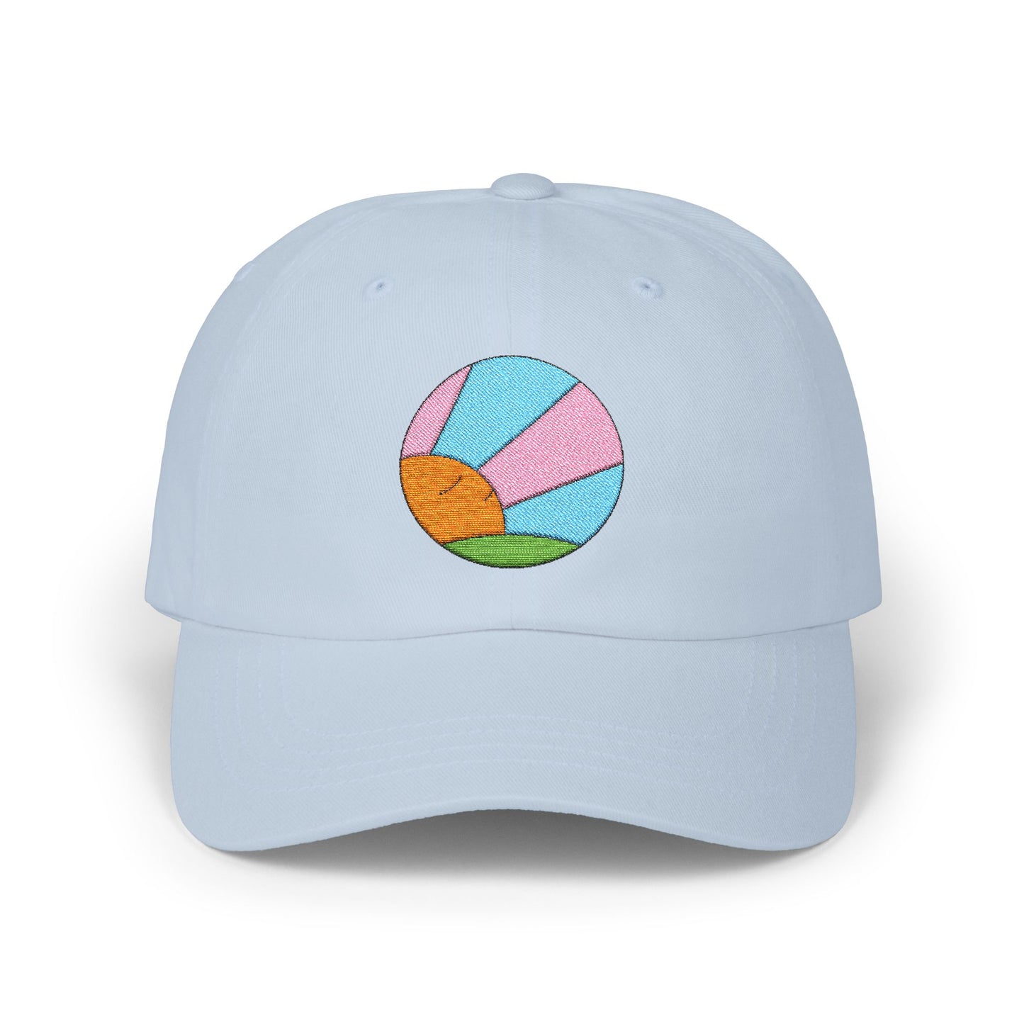 Sunny Embroidered Classic Dad Cap