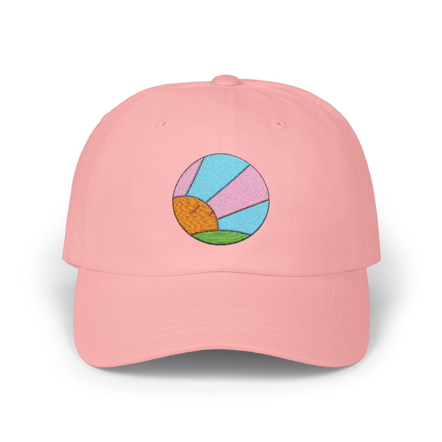 Sunny Embroidered Classic Dad Cap