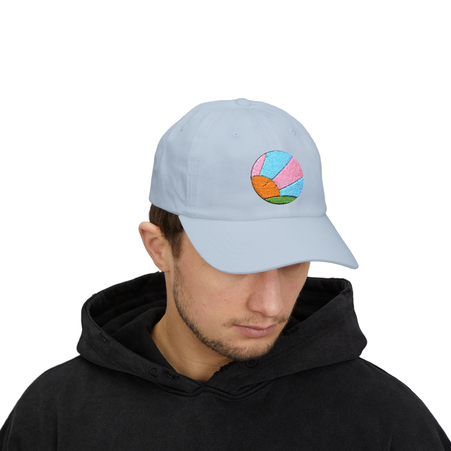 Sunny Embroidered Classic Dad Cap