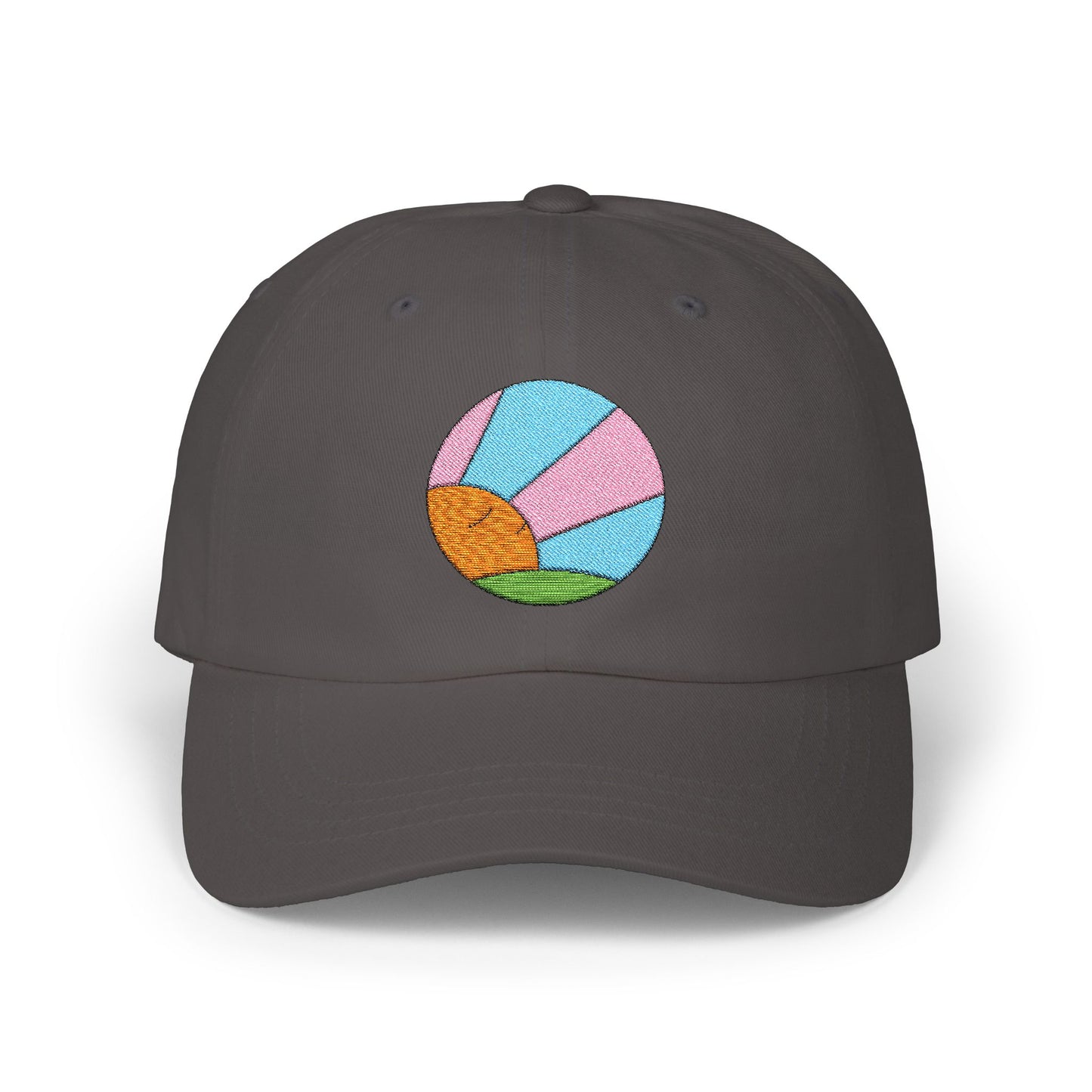 Sunny Embroidered Classic Dad Cap
